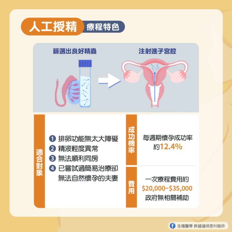 人工生殖療程大解析 人工生殖療程大解析 - 生殖醫學| 許越涵婦產科醫師