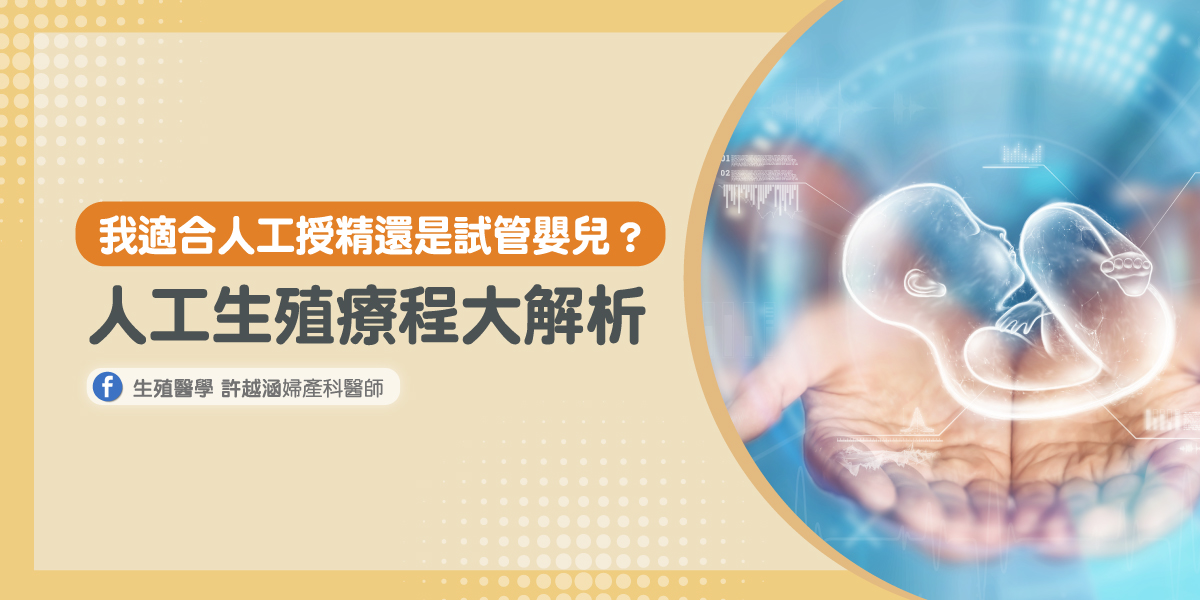 人工生殖療程大解析 人工生殖療程大解析 - 生殖醫學| 許越涵婦產科醫師