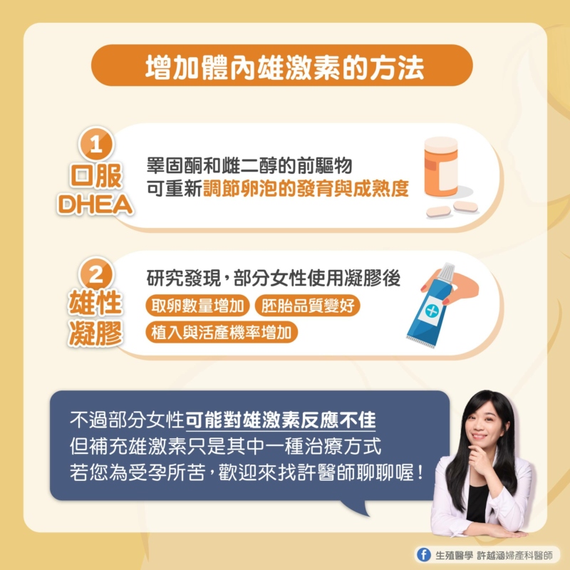 卵子發育原來和雄激素有關？！ - 生殖醫學｜ 許越涵婦產科醫師